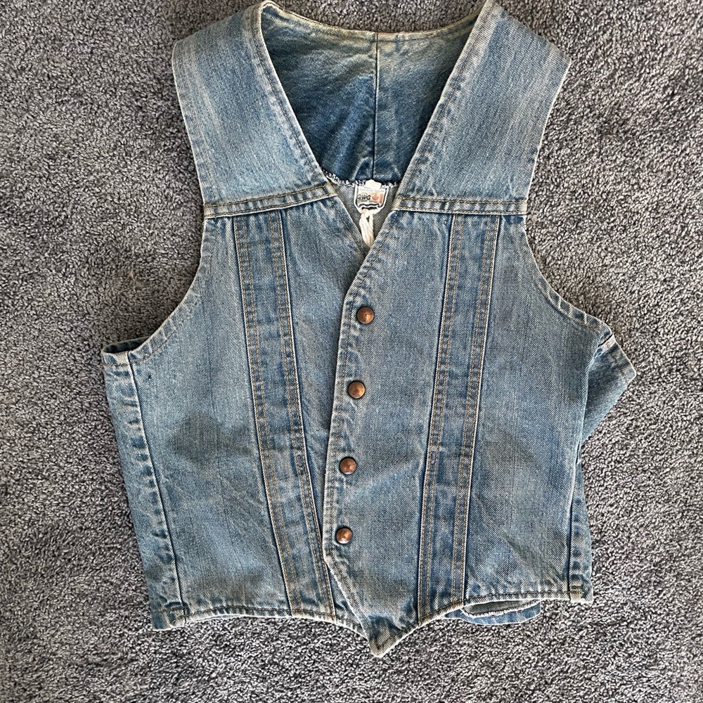 Vintage Denim Vest